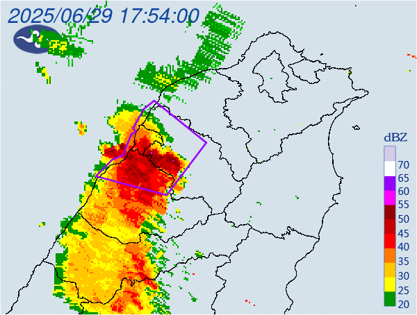 雷雨夜炸桃竹竹苗！　慎防低能見度、暴雨淹水