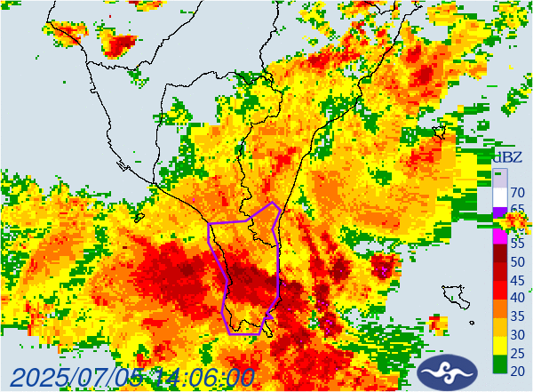 雷雨轟屏東、台東！雨炸1小時　8地防雷擊、淹水