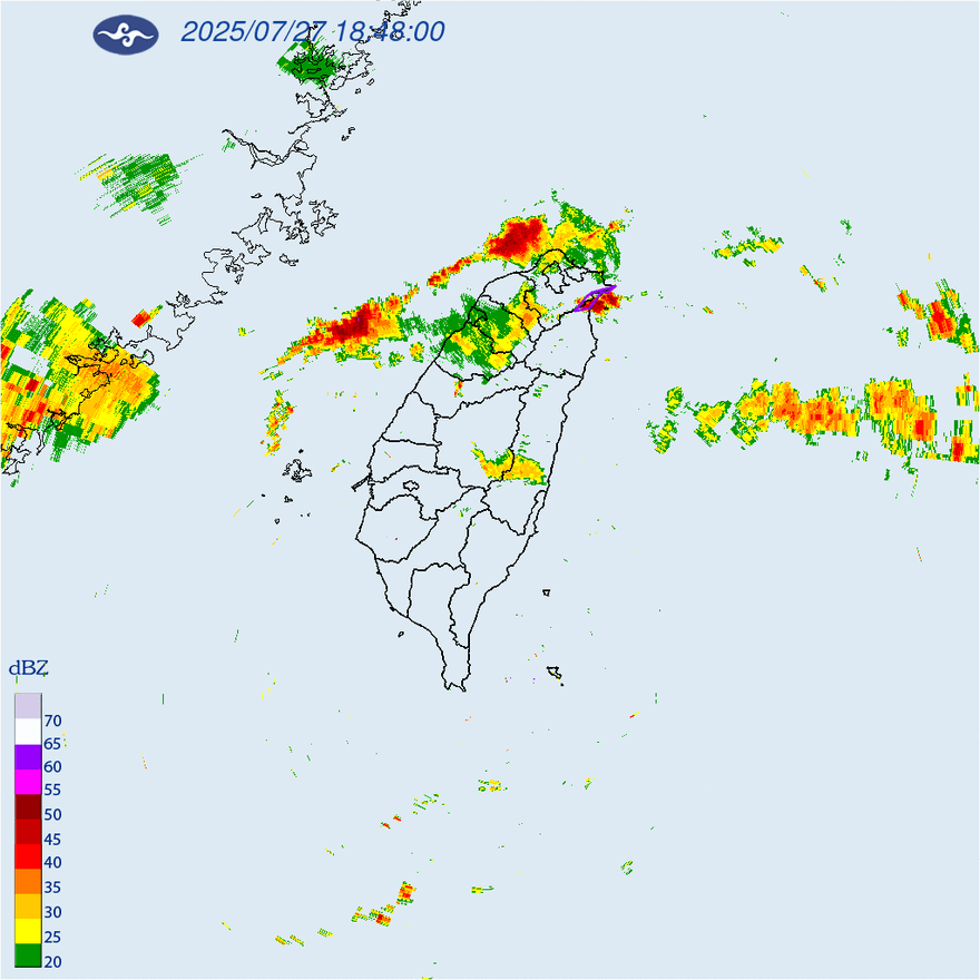 雨彈夜襲北台灣！5縣市豪雨特報　新北、宜蘭慎防大雷雨