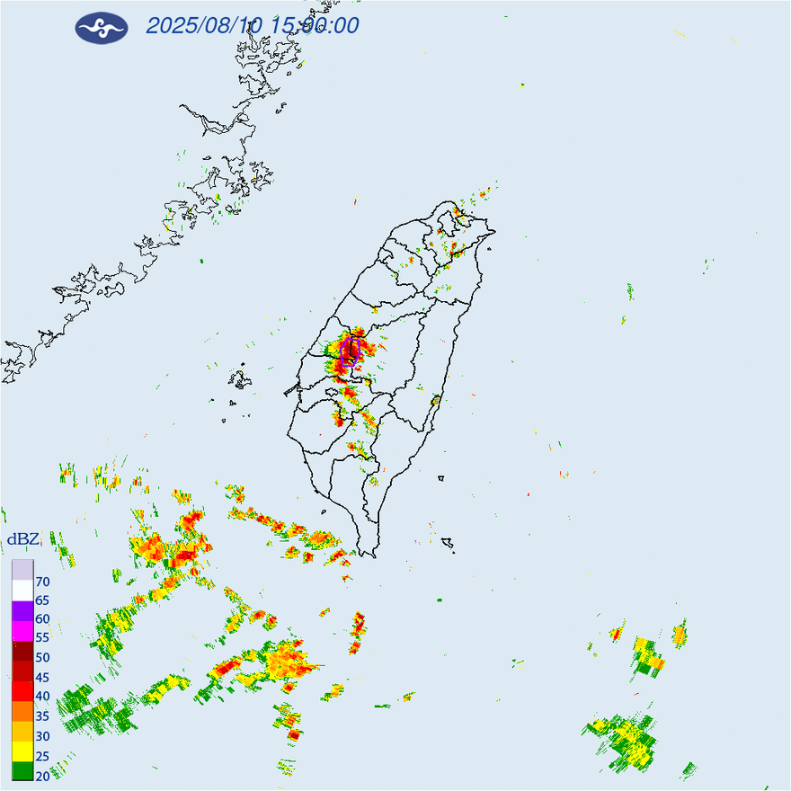 好天氣結束！15縣市大雨開炸　中部3縣市慎防大雷雨