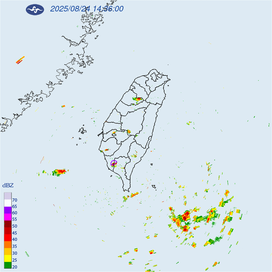 午後大雷雨狂炸南高屏！　小心強陣風、冰雹