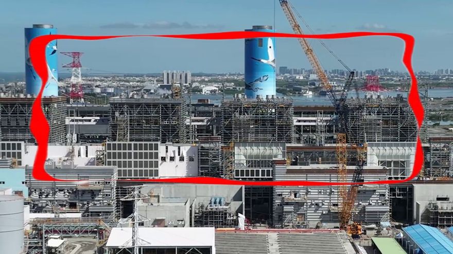 影/恐怖空拍畫面曝！興達電廠「燒到見骨」慘烈直擊