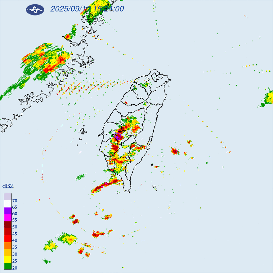 下班小心！14縣市豪雨特報　大雷雨狂轟嘉義縣市