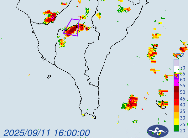 國家警報響！雷雨游擊高屏　3區域列土石流崩塌警戒