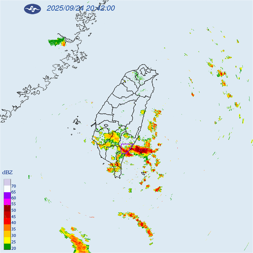 晚間豪雨狂炸4縣市！一路下到明天　山區嚴防坍方、落石