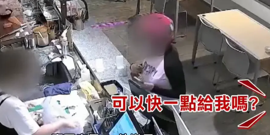 台南一間壽司店近日遇到外送「騙餐蟑螂」。（圖／中天新聞）