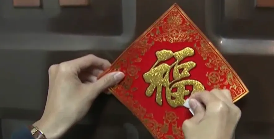 農曆新年到來，家家戶戶都會張貼春聯迎接馬年。（示意圖／中天新聞）