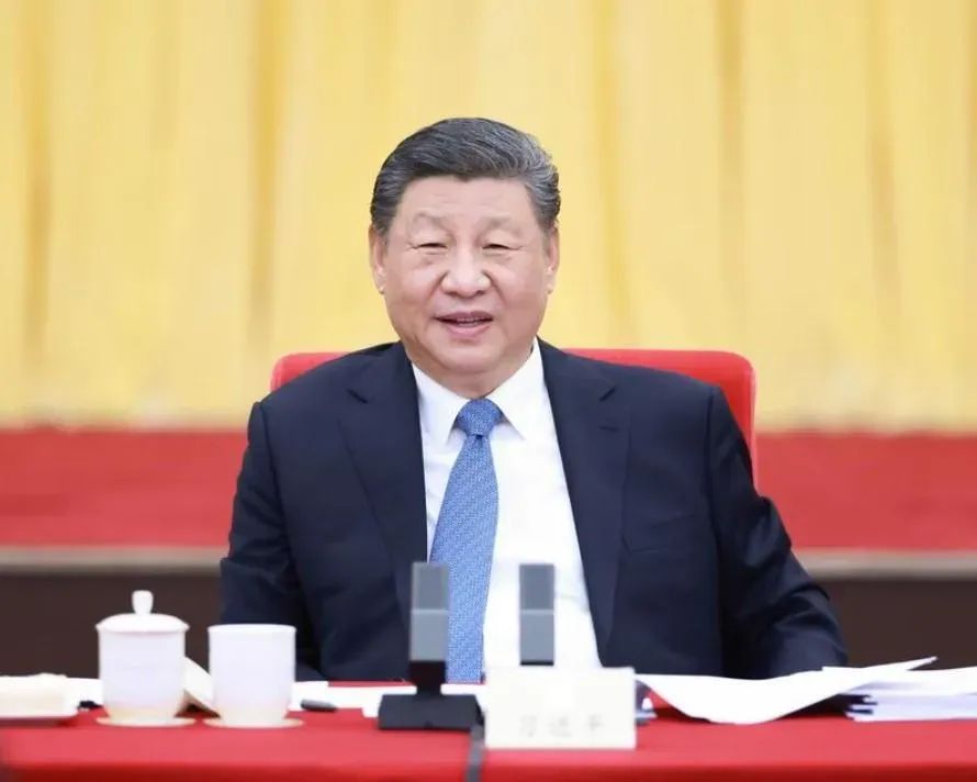 大陸國家主席習近平。（圖／新華社）