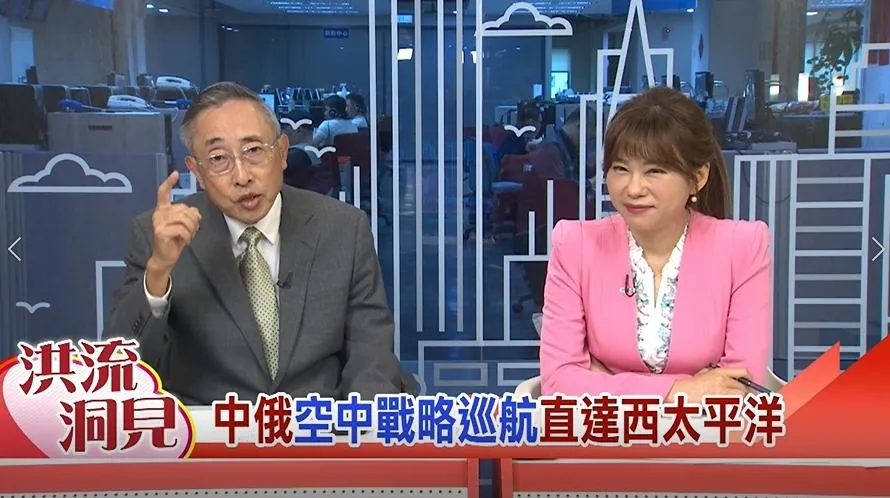 中國時報董事長王丰精彩解析(圖/中天新聞)