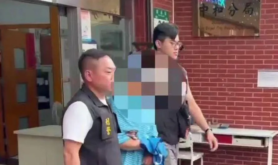 兇嫌當場遭逮法官裁定羈押禁見。（圖／翻攝畫面）