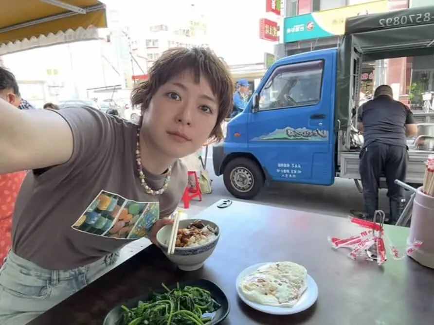 日本女星上野樹里來台,在限時動態分享多張照片。(圖/翻攝上野樹里IG)