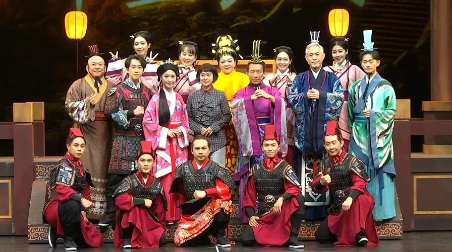 李國修創作的經典喜劇《風屏劇團三部曲》首部曲《半里長城》笑噴版30日舉辦彩排記者會。（圖／記者 楊進明 攝）