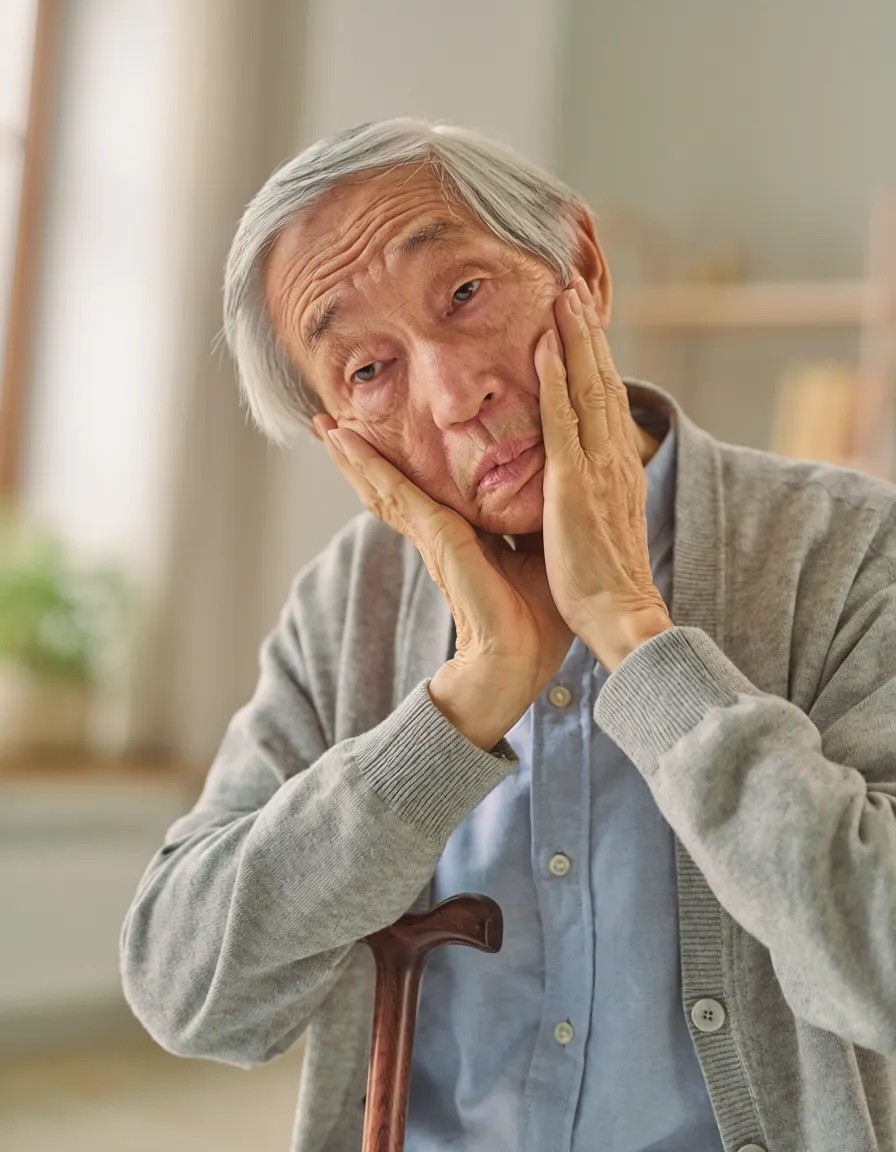 「神經元核內包涵體病（NIID）」，過去常被誤診為中風或失智症。（示意圖／AI生成）