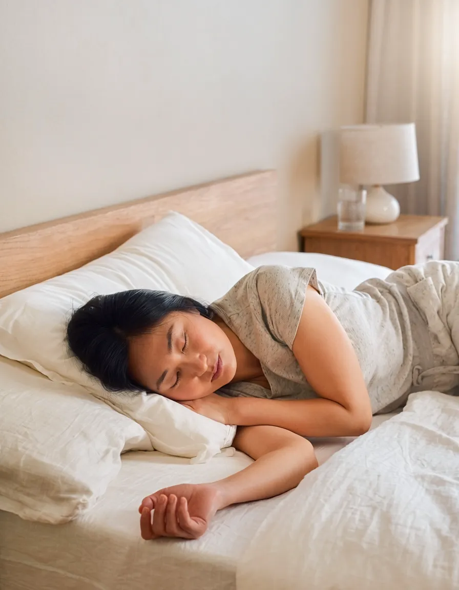 若長期飲食不規律、睡眠品質不佳,可能進一步影響荷爾蒙平衡與代謝功能,形成疲勞、體重變化或營養失衡問題,甚至增加慢性疾病風險。(示意圖/AI生成)
