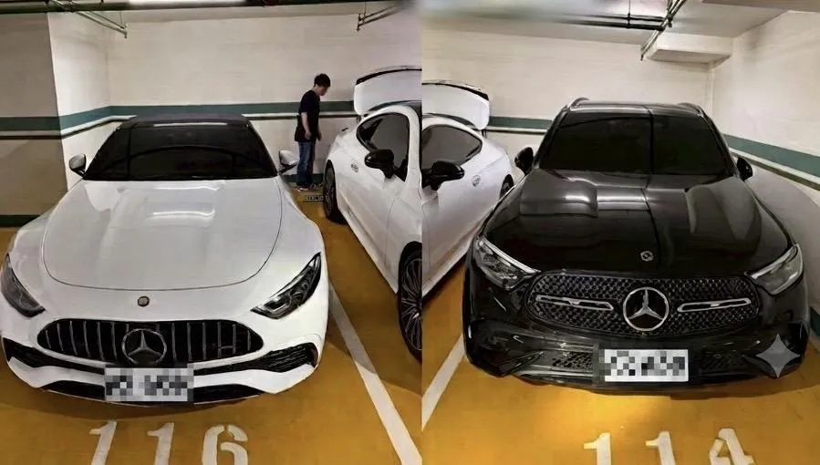 警方查扣雙B名車變價拍賣。(圖/翻攝畫面)