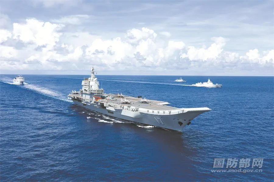 解放軍在台灣周邊演習常態化，形成對台威懾。(圖/大陸國防部)