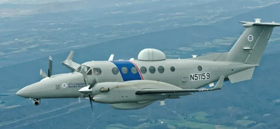 比奇350C型飛機。（圖/翻攝美國格林伍德航太公司網站）