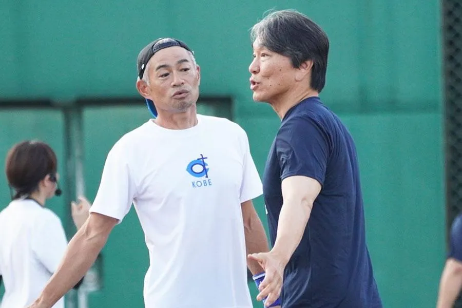松井秀喜感謝鈴木一朗支持棒球教室。（圖／翻攝自社群平台X）