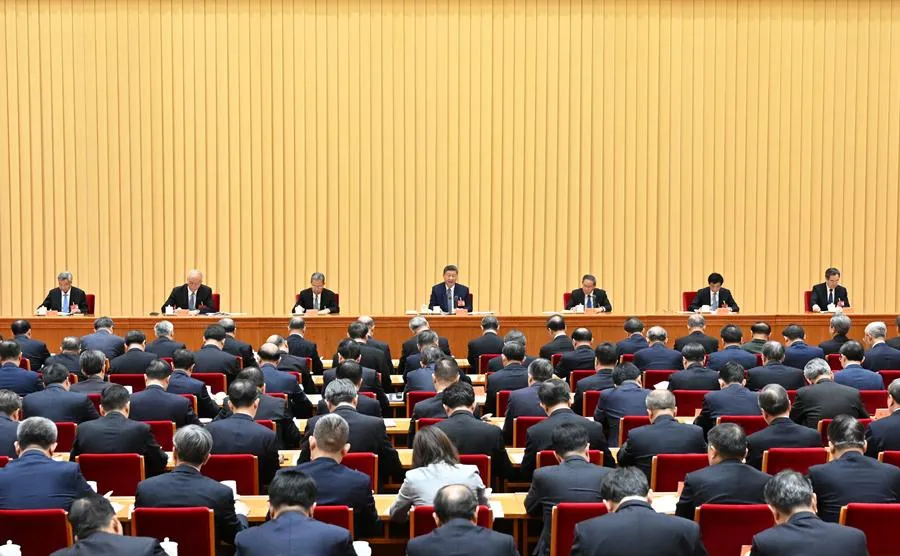 大陸中央經濟工作會議10日至11日在北京舉行。(圖/翻攝《央視新聞》)