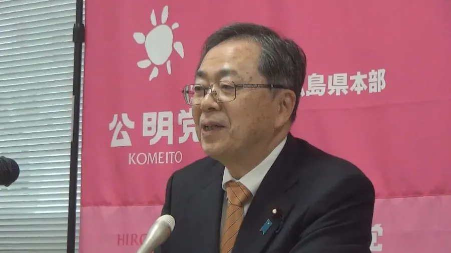 公明黨代表齊藤鐵夫。（資料照／NNN）