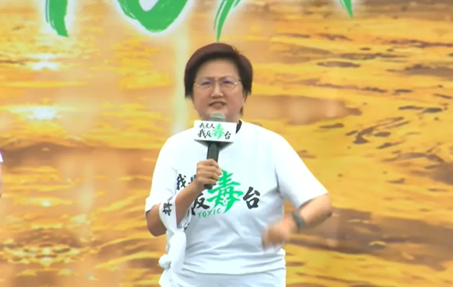 前國民健康署署長邱淑媞痛批賴政府卸責甩鍋。（圖／中天新聞）