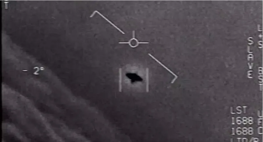 五角大廈曾經公布一段，由海軍飛官拍攝到的UFO影片。（資料圖／翻攝NASA）