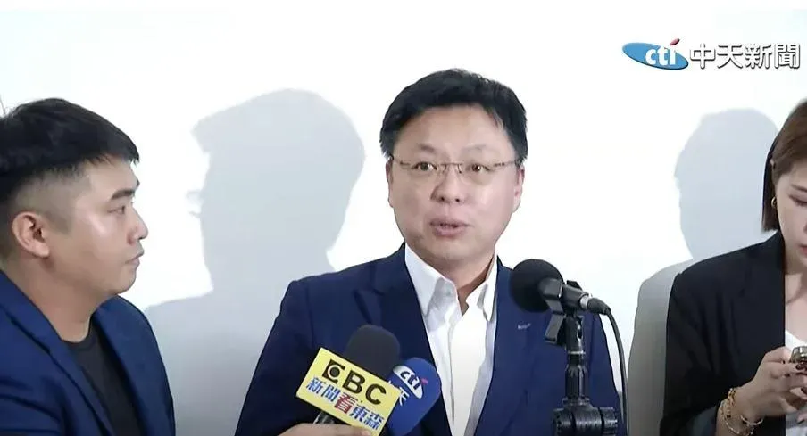 趙天麟的動向引發關注。（圖／中天新聞）