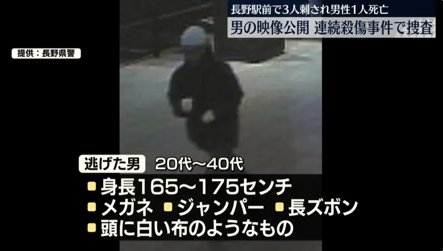 警方公開的監視器畫面。(圖/NNN)