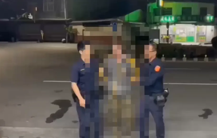 員警逮捕嫌犯張男送辦。（圖／警方提供）