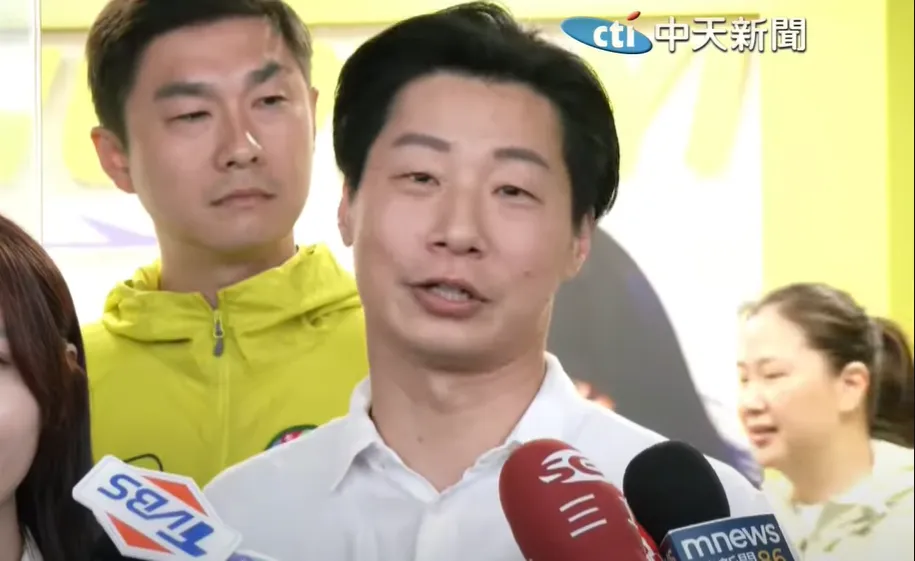 林昶佐25日受訪。（圖／中天新聞）