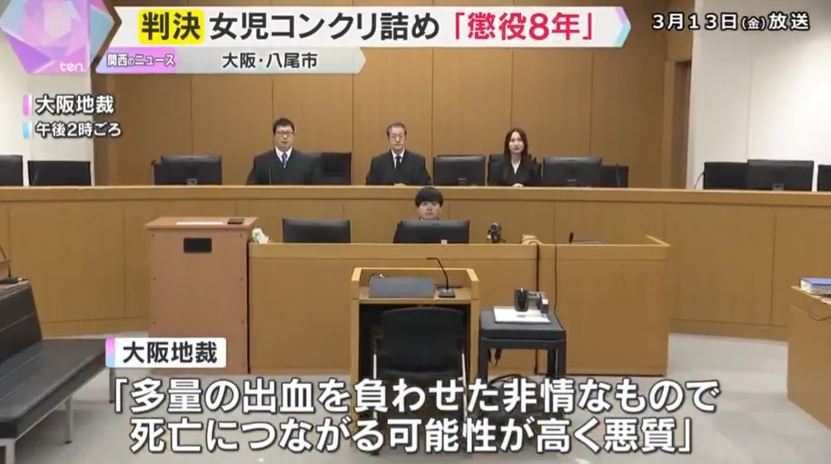 大阪地方法院針對本案作出判決。（圖／NNN）