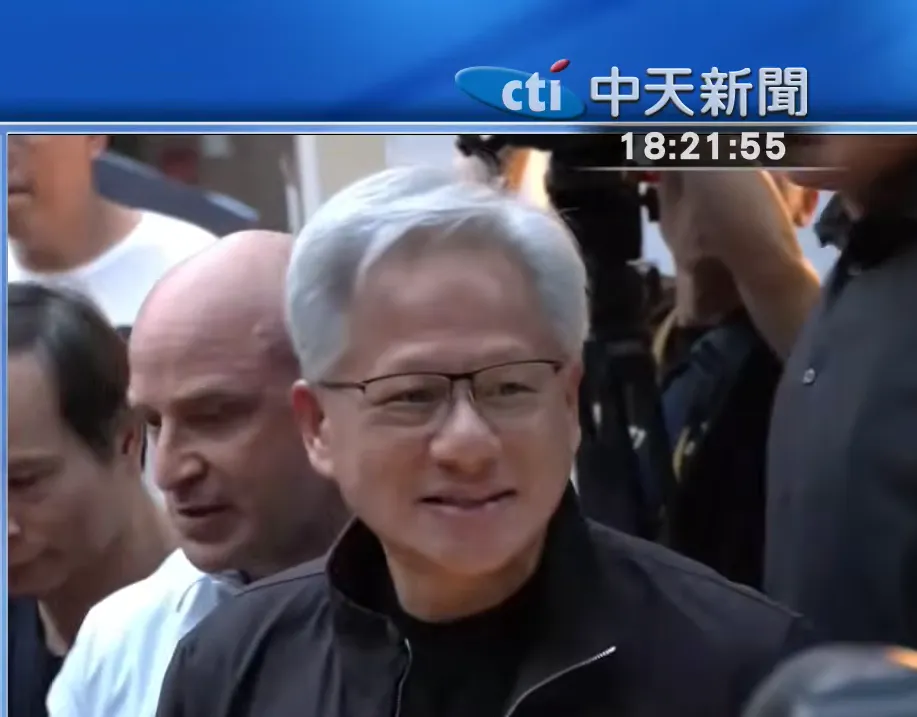 輝達(NVIDIA)執行長黃仁勳強調台灣需要能源才能支持經濟成長。(圖/中天新聞)
