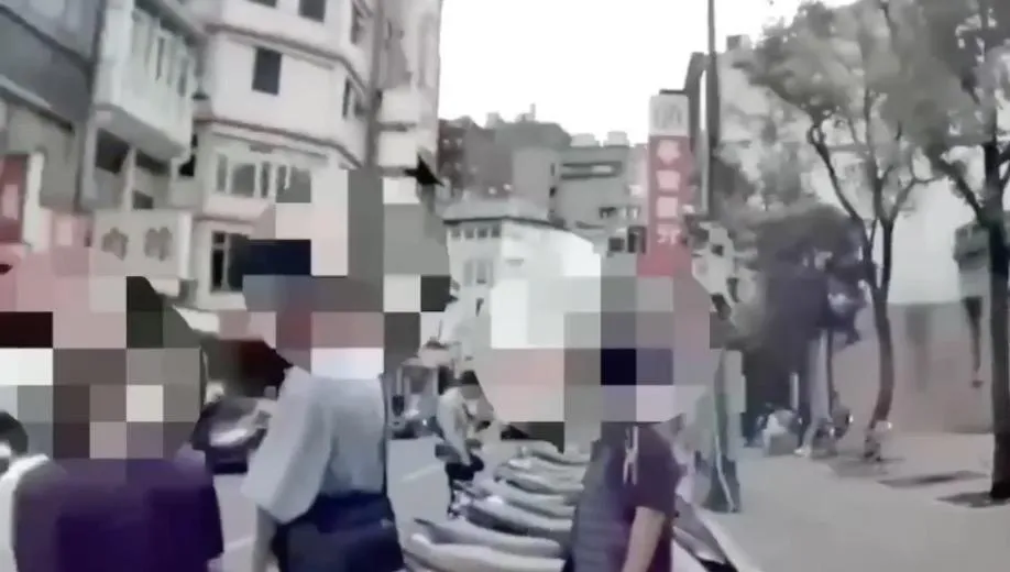 警方迅速找到3名男子帶回偵辦。（圖／翻攝畫面）