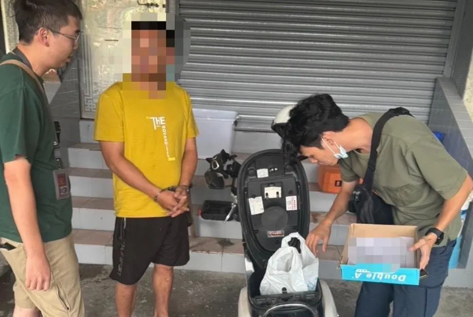 屏東警方破獲竊盜集團逮捕嫌犯。（圖／翻攝畫面）