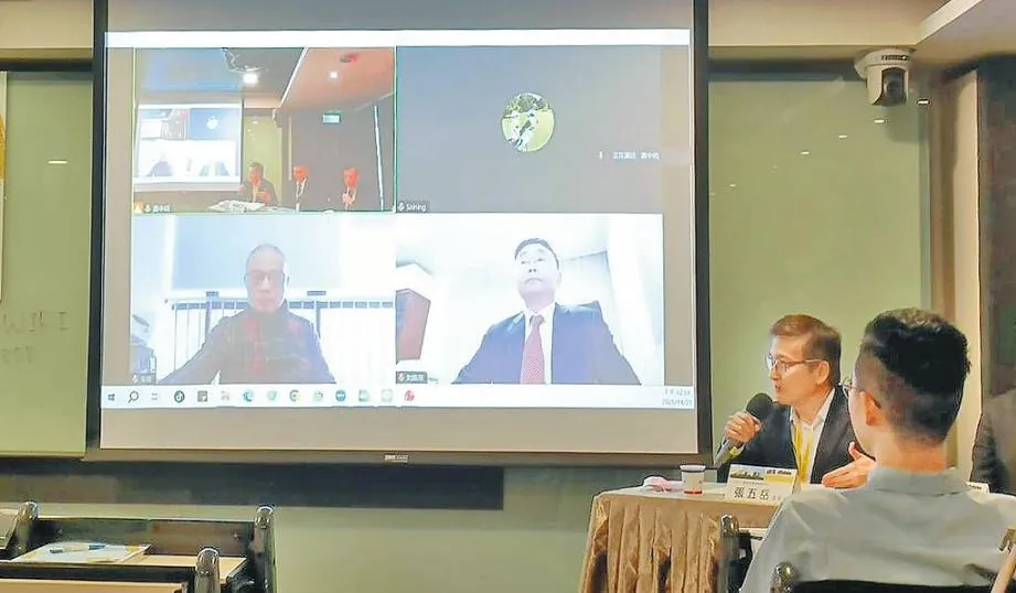 文大國發與陸研所21日舉辦國際研討會。（圖／翻攝《中時》陳君碩攝）