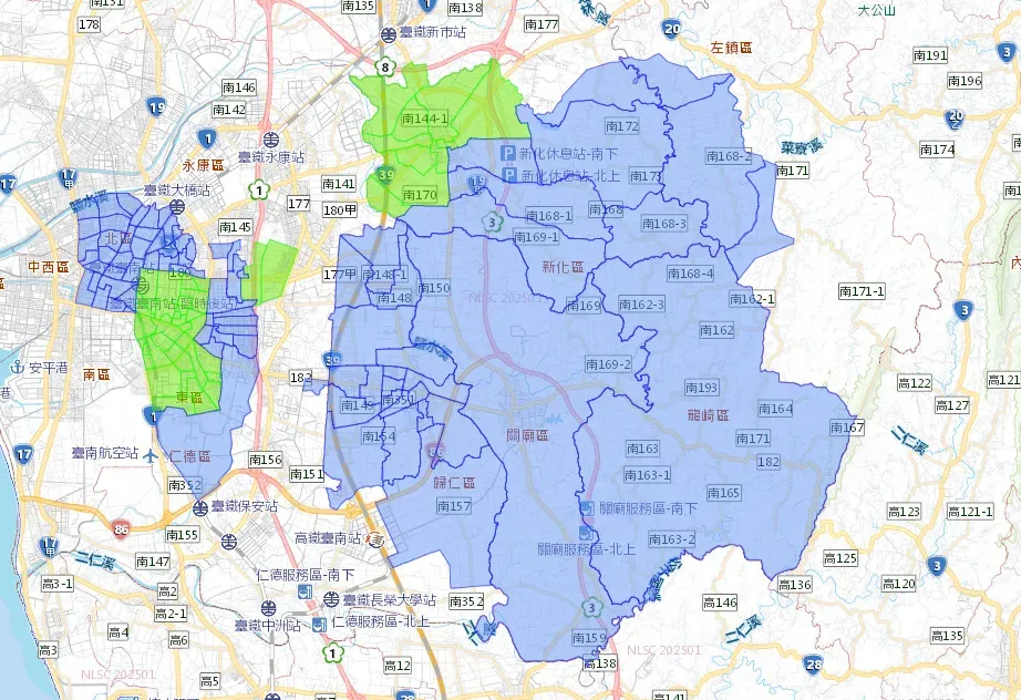 停水、降壓地區一次看。(圖/翻攝自台水官網)