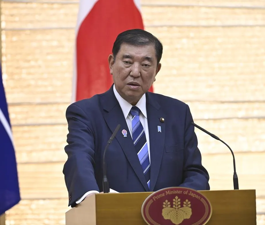 日本首相石破茂破例未在日簽降書週年的9月2日，發表有關第二次世界大戰結束80週年的「首相談話」或個人見解。（圖／美聯社）