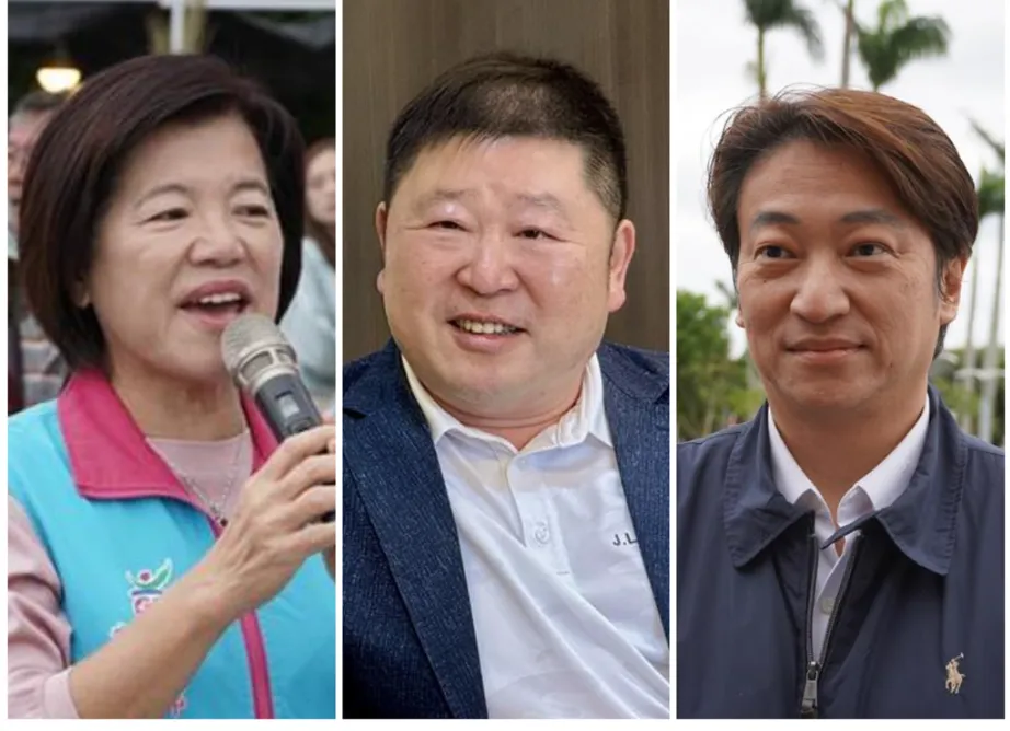 花蓮縣長參選人游淑貞、張峻、魏嘉賢。（圖／合成圖）