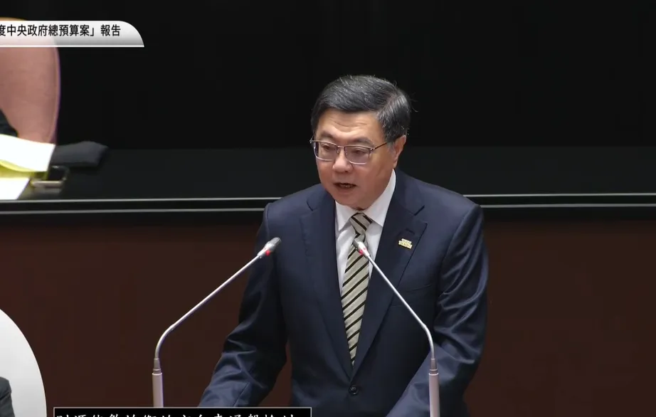 行政院長卓榮泰允諾今天補提名中選會3人委員名單。（圖／國會頻道YouTube）