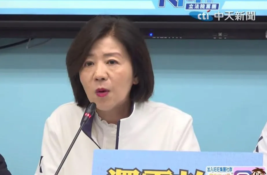 國民黨立委王育敏。（資料照／中天新聞）