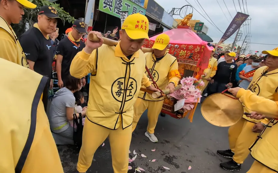 白沙屯媽祖進香。（圖／翻攝自白沙屯媽祖網路電視台YouTube）