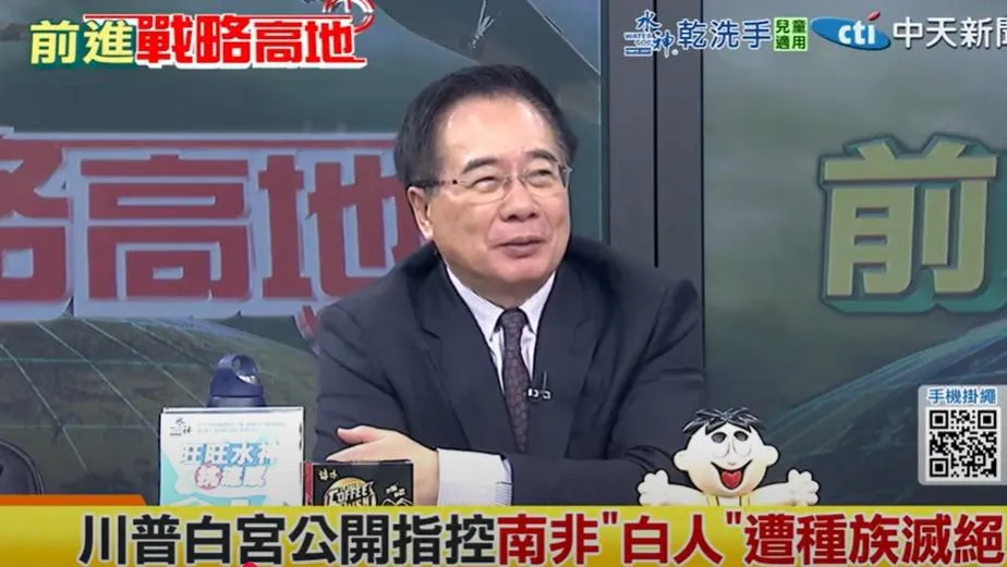 前立委蔡正元。（圖/翻攝《前進戰略高地》）