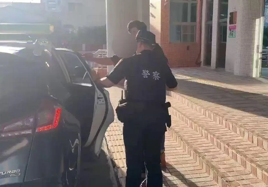 警方火速將涉案的吳男逮捕歸案並移送法辦。（圖／中天新聞）