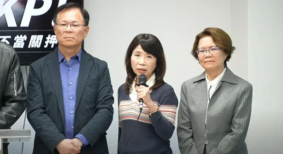民眾黨立委陳昭姿表示，柯文哲需要快速的離開看守所那「鬼地方」做治療。（圖／翻攝自民眾黨直播）