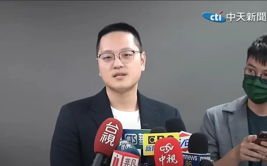 民眾黨前發言人戴于文資料照。(圖/中天新聞)