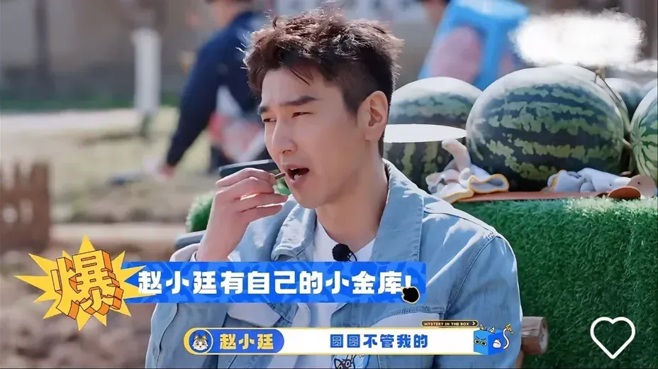 趙又廷透露自己管理財產，並不用向高圓圓領零用錢。（圖／翻攝自微博）