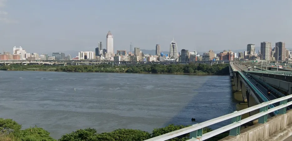 中興橋今（4日）傳出落水意外。（示意圖／翻攝自Google Maps）