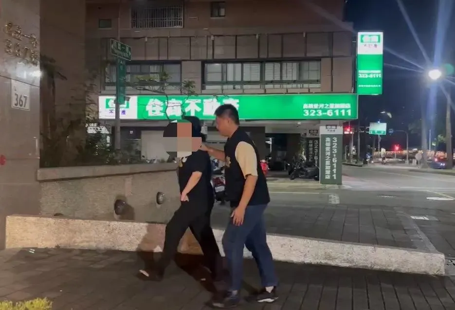 陳女在網路散布陳菊死訊遭警方約談（攝自記者爆料網）