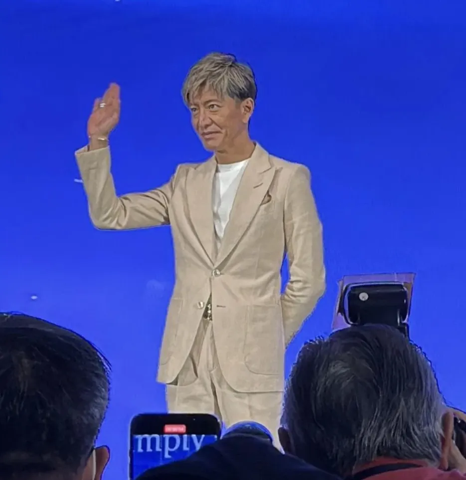 木村拓哉合作告吹感到無奈。圖為他2025年來台的活動照。（圖／記者陳曉涵攝）