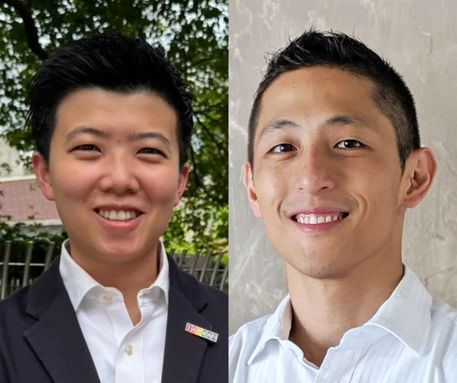 苗博雅與吳怡農傳是2026民進黨台北市長熱門人選（合成照）